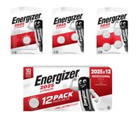 Energizer CR2025 3V Lithium Coin Cell Battery 2025 Batteries Long Expiry Packs