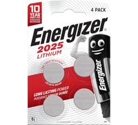 Energizer 2025 Lithium Coin Battery, 4 Pack