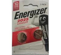 Energizer CR2025 Coin Cell Battery (2 Pack)