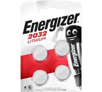 Energizer CR2032 Battery Lithium Ref 637762 Pack 4 105865