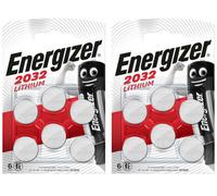 Energizer Cr2032 Lithium Batteries - Pack Of 12