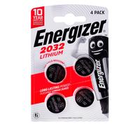 Energizer 2032 Lithium Coin Battery, 4 Pack
