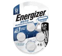 Energizer Cr2032 Ultimate Lithium Batteries - Pack Of 4