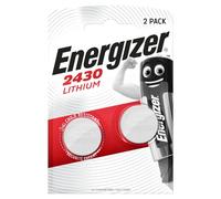 Energizer CR2430 Batteries (2 Pack) - 3V Lithium Coin Battery - Long Lasting Power - Volvo Car Key Fob, Remote Controls, Watches, Medical Devices, Calculators, Toys