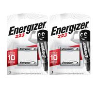 Energizer CRP2P CR223 DL223 223 6V Lithium Photo Batteries Long Expiry