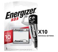 Energizer CRP2P CR223 DL223 223 6V Lithium Photo Batteries Long Expiry