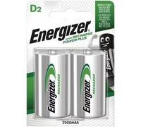 Energizer D 2500Mah Rechargeable Batteries - Pack Of 2