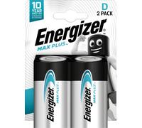 Energizer Max Plus D PK2
