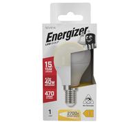 Energizer E14 5.2 W, 1 LED SES (Small Edison Screw) Golfball Bulb