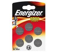 ENERGIZER E300303700 BATTERY, LITHIUM COIN, CR2032, 6PK