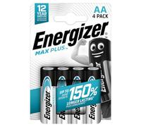 Energizer Max Plus AA Battery Pk4