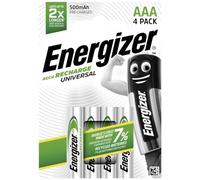 Energizer Extreme HR03 500mAh Pre-charged Rechargeable Batteries, AAA