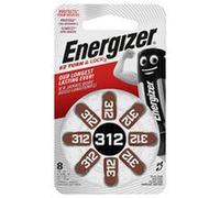 ENERGIZER E301431800 HEARING AID ZINC-AIR312 1.4V BATTERY 8PK
