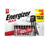 Energizer E301530900 BHBBCEC1 ENR Max Alk AAA BP8 BR