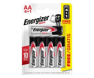 Energizer E301531100 Max AA | 4+1 Pack