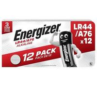 ENERGIZER E303693200 LR44/A76 ALKALINE COIN CELL BATTERY 12PK