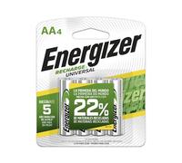 Energizer Energizer Recharge Universal NH15URP4 AA (Packaging may vary), 4ct