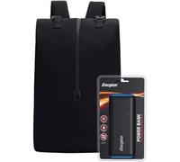 Energizer Epb004 Laptop Charging Bag Backpack With Ue10007 Power Bank, Black