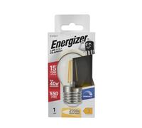 Energizer ES/E27 LED Golf Bulb - White - One Size - White