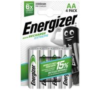Energizer Extreme AA Rechargeable Batteries Pack of 4