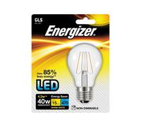 Energizer Filament LED GLS 470lm E27 Warm White ES 4.3w [S9024]