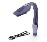 Energizer Flex-R LED Rechargeable Book Light for Reading in Bed, Reading Light with Warm LED Color, Long-Lasting and Lightweight,Purple