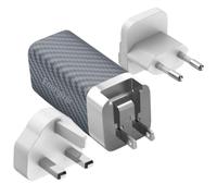 ENERGIZER GaN Wall Charger 5A USB and USB-C 65W Power Strip EU / UK / US