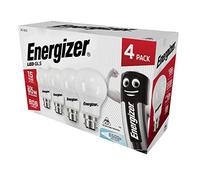 Energizer GLS Replacement LED Bulb 4 Pack (Daylight B22, 60W) [Energy class F]