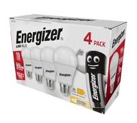 Energizer GLS Replacement LED Bulb 4 Pack (Warm White E27, 100W), (ENGS14424)