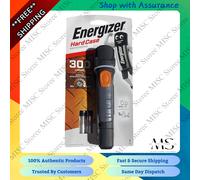 Energizer Hard Case Professional 2AA Handheld Torch,300 Lumens - Brand New