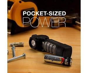 Energizer Hardcase Professional LED Torch Battery INCLUDED 75LM Water Proof NEW