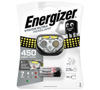Energizer Head Torch Ultra LED Headlight Headlamp 450 Lumens with Batteries