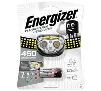 Energizer Head Torch Ultra LED Headlight Headlamp 450 Lumens with Batteries