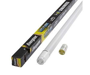 Energizer HighTech T8 Led Tube - Retrofit Fluorescent Tube Replacement - Includes Starter (4ft - 1200mm 18w (36w Replacement), 4000k - Cool White)