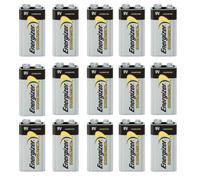 ENERGIZER INDUSTRIAL 9V ALKALINE 6LR61 PP3 SMOKE ALARM MN1604 BATTERIES LR22 LOT