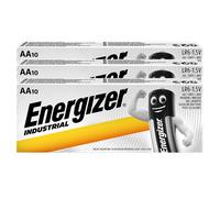 10 x Energizer AA Industrial Alkaline Batteries 1.5V LR6 MN1500