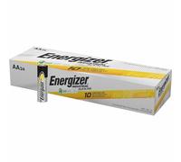 Energizer® - Industrial Alkaline Batteries, AA, 24 Batteries/Box - Sold As 1 Box - Economical power for modern devices.