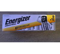 Energizer Industrial D 12 Pack Expire 12-2033 Free P&P