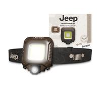 Energizer Jeep MP-450 Headlamp Rechargeable, Ultra Bright LED Rechargeable Head Lamp with White Red Green Light, Water-Resistant Headlight for Outdoor, Camping, Running, Hiking, Fishing