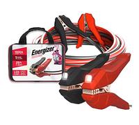 Energizer Jumper Cables for Car Battery with Built-in LED Lights, Heavy Duty Automotive Booster Cables for Jump Starting Dead or Weak Batteries - Carrying Bag Included (25-Feet (1-Gauge)