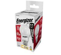 Energizer Led Bc (B22) Opal Gls Dimmable Bulb, Warm White 806 Lm 8.8W (Pack Of 2)