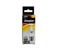 Energizer LED Candle 250lm B22 Clear Warm White BC 3.4w [S8846]