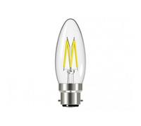 Energizer Led Candle Filament Dimmable Bulb Multi Colour (Bc (B22))