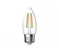 Energizer Led Candle Filament Non-Dimmable Bulb Multi Colour (Es (E27) 470 Lumen 4W)