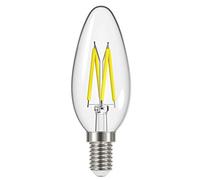 Energizer® LED SES (E14) Candle Filament Dimmable Bulb, Warm White 450 lm 4.5W
