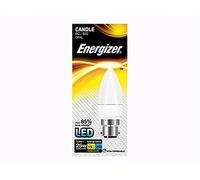Energizer S8843 3W 250lm B22 BC Candle LED Bulb Opal Warm White 2700K
