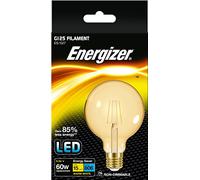 Energizer LED G125 Energy Saving Lightbulb, E27, Warm White