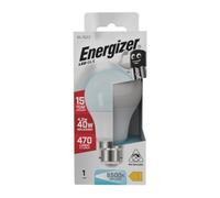Energizer S13575 4.9W 470lm B22 BC GLS LED Bulb Opal Daylight 6500K