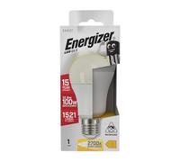 Energizer LED GLS Energy Saving Lightbulb, E27, 12.5 W, Warm White