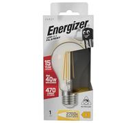 Energizer LED GLS Energy Saving Lightbulb, E27, 4.3 W, Warm White